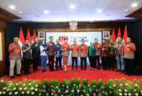 OJK meluncurkan forum Indonesia Anti-Scam Centre(IASC) di kantor setempat, Jumat(22/11/2024). (Foto: OJK).