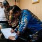 Pemerintah Kota Magelang menerima Uang Ganti Kerugian (UGK) atas aset tanah yang terdampak pembangunan jalan tol Yogyakarta-Bawen II.
