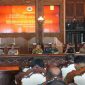 Rapat Koordinasi Kesiapsiagaan Penanggulangan Bencana, di Pendapa RA Kartini Jepara, Senin (9/12/2024).