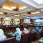 Pj Gubernur Jawa Tengah, Nana Sudjana, menerima kunjungan Baleg Dewan Perwakilan Rakyat (DPR) RI, dalam rangka Sosialisasi Program Legislasi Nasional (Prolegnas) RUU Tahun 2025-2029 dan RUU Prioritas 2025, di Kantor Gubernur Jateng, Jumat (27/12/2024).