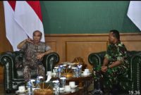 Wakik Gubernur Akmil Sambut Kepala BSSN RI di Magelang.