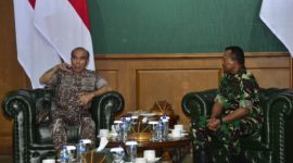 Wakik Gubernur Akmil Sambut Kepala BSSN RI di Magelang.
