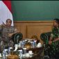 Wakik Gubernur Akmil Sambut Kepala BSSN RI di Magelang.