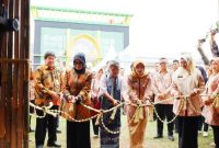 Pembukaan PBN Tahun 2024, di Gapura Nusantara Alun-Alun Kota Pekalongan, Rabu (4/12/2024).