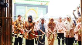 Pembukaan PBN Tahun 2024, di Gapura Nusantara Alun-Alun Kota Pekalongan, Rabu (4/12/2024).