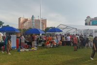 Simpang Lima Farmers Market di Lapangan Pancasila, Semarang, Jumat-Sabtu (7-8/12/2024). 