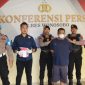GS (33), warga Kertek, ditangkap atas dugaan kepemilikan narkotika jenis sabu dengan total berat bruto 1,2 gram.