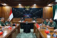 Exit Meeting Akmil bersama Tim Verifikasi Inspektorat Jenderal TNI Angkatan Darat (Itjenad) di Ruang Rapat Graha Utama Akmil, Rabu (18/12/24).