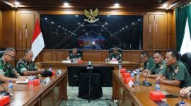 Exit Meeting Akmil bersama Tim Verifikasi Inspektorat Jenderal TNI Angkatan Darat (Itjenad) di Ruang Rapat Graha Utama Akmil, Rabu (18/12/24).