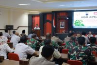 Menghadapi Nataru, Pemerintah Kabupaten Wonosobo menyelenggarakan High Level Meeting TPID, Rabu (18/12/2024).