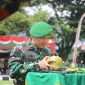Kapok Sahli Pangdam IV/Diponegoro, Brigjen TNI Zainul Bahar, pimpin upacara peringatan Hari Juang Infanteri ke-76 di Lapangan Rindam IV/Diponegoro, Kamis (29/12/24).