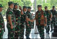 Panglima TNI, Jenderal TNI Agus Subiyanto bekunjung ke Makodam IV/Diponego, Kamis (19/12/24).
