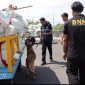 BNNP Jateng Gelar Operasi Interdiksi Terpadu di Bandara Ahmad Yani Semarang, Senin (24/12).