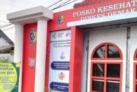 Nataru, Dinas Kesehatan Demak Dirikan Pos Kesehatan.