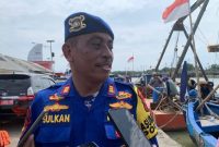 Kasatpolairud Polres Demak, AKP Sulkan saat diwawancarai wartawan, Kamis (26/12).