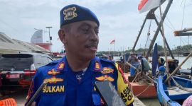 Kasatpolairud Polres Demak, AKP Sulkan saat diwawancarai wartawan, Kamis (26/12).