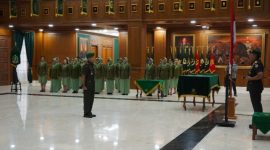 Akmil Laksanakan Tradisi Sertijab dan Pelepasan Pejabat, Rabu (8/1/2025).