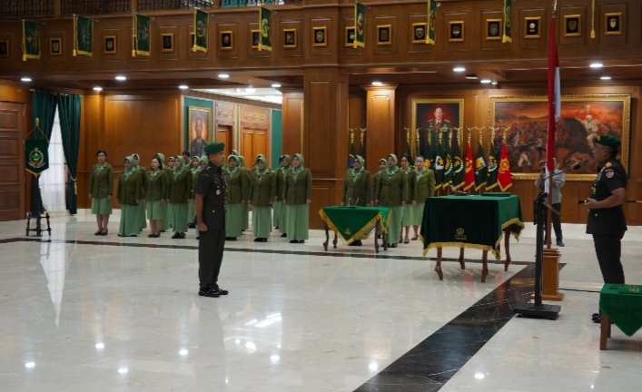 Akmil Laksanakan Tradisi Sertijab dan Pelepasan Pejabat, Rabu (8/1/2025).