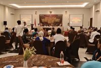 Rapat pleno terbuka KPU Kabupaten Demak di Ballrom Hotel Amantis Demak, Kamis (9/1/2025).
