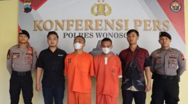 Dua pria, F (27) dan FR (21) warga Temanggung, terbukti bawa Sabu di kawasan objek wisata Sinsu Park, Wonosobo, ditangkap Satresnarkoba Polres Wonosobo, pada Rabu (8/1/2025) malam.