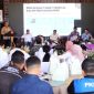 Penjabat (Pj.) Bupati Kudus Herda Helmijaya saat memberikan sambutan.