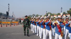Sebanyak 189 Taruna Akmil Berpartisipasi Dalam Republic Day of India 2025.