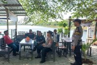 Polsek Karanganyar laksanakan patroli dan pengamanan obyek wisata Degega, Rabu (29/1/2025).