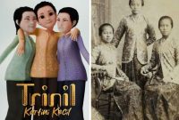 Film animasi berjudul Trinil, mengisahkan masa kecil Kartini.