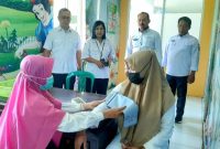 Puskesmas di Rembang Simulasikan Pemeriksaan Kesehatan Gratis Ulang Tahun, Rabu (5/2/2025).