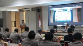 Polres Demak Gelar Latihan Pra Operasi Keselamatan Candi 2025, Jumat (7/2).