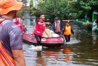 PMI Serahkan Bantuan Sembako di Pondok Rehabilitasi Jiwa.