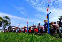 Warga Demangan Temanggung Gelar Sadranan, Jumat (7/2/2025).
