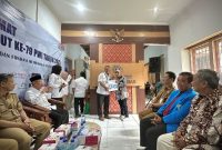 PLN UID Jateng dan DIY melalui Yayasan Baitul Maal (YBM) PLN UID Jateng dan DIY berikan bantuan kepada 30 Janda Wartawan diacara Tasyakuran HPN PWI Jateng di Gedung Pers Jl. Tri Lomba Juang Semarang, Senin (10/2/2025).