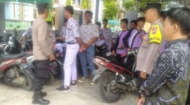 Polsek Gajah Sasar Sekolah, sosialisasikan pentingnya tertib berlalulintas.