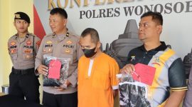Pria berinisial S (49), warga Kertek, ditangkap kepolisian Polres Wonosobo, diduga melakukan perbuatan cabul terhadap anak di bawah umur.
