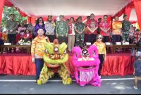 Gubernur Akmil hadiri Kirab Budaya dan Perayaan Cap Go Meh di Alun-Alun Kota Magelang, Sabtu (15/2/2025).