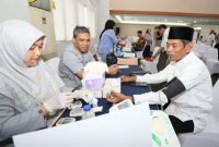 Wakil Bupati Demak Terpilih, Muhammad Badruddin (Gus Bad) sedang menjalini tes kesehatan.