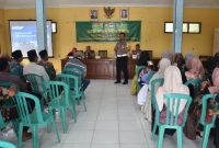 Dukung TMMD, Polres Demak Berikan Penyuluhan Tertib Lalu Lintas dan Bahaya Narkoba