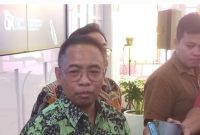 Kepala OJK Provinsi Jawa Tengah, Sumarjono saat diwawancarai wartawan diacara media briefing di kantornya, Selasa (25/2/2025).