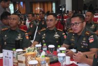 Dandim 0718/Pati, Letkol Inf Jon Young Saragi mengikuti Rapim Tingkat Kodam IV/Diponegoro, di Balai Diponegoro, Selasa (25/2/2025).