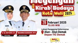 Megengan dan Kirab Budaya Sambut Ramadhan 1446 H di Demak, Jumat (28/2).