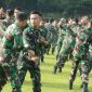 Para prajurit Kodam IV/Diponegoro sedang mengikuti latihan Wasev BDT.