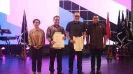 Kepengurusan baru Backstagers Indonesia usai dilantik.