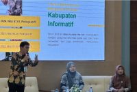 Pertahankan Predikat Informatif, Pemkab Wonosobo Gelar Bimtek PPID Pelaksana, di Aula Wijaya Kusuma RSUD Setjonegoro, Kamis (27/2/2025).