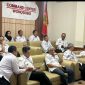 Bupati Wonosobo, Afif Nurhida
Sekretaris Daerah, serta jajaran perangkat daerah Kabupaten Wonosobo menghadiri acara peluncurkan Indikator Indeks Pencegahan Korupsi Daerah (IPKD) secara daring.
