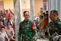 Komandan Kodim 0716/Demak, Letkol Kav Maryoto, saat meninjau progres TMMD Reguler Ke-123 Tahun 2025 di Desa Bandungrejo, Kecamatan Karanganyar, Demak, Kamis (6/3/2025).
