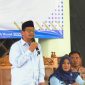 Bupati Rembang, H. Harno saat memberikan sambutan diacara Musrenbang di Kecamatan Sumber, Kamis (6/3/2025).