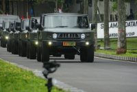 Kodam IV/Diponegoro Terima 39 Unit Kendaraan Khusus Jeep 4x4 Maung MV3 dari Kementerian Pertahanan Republik Indonesia.