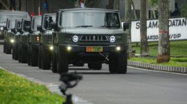 Kodam IV/Diponegoro Terima 39 Unit Kendaraan Khusus Jeep 4x4 Maung MV3 dari Kementerian Pertahanan Republik Indonesia.