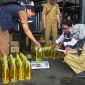 Pemkab dan Polres Rembang melakukan sidak produk minyak kemasan 1 liter, Senin (10/3/2025).